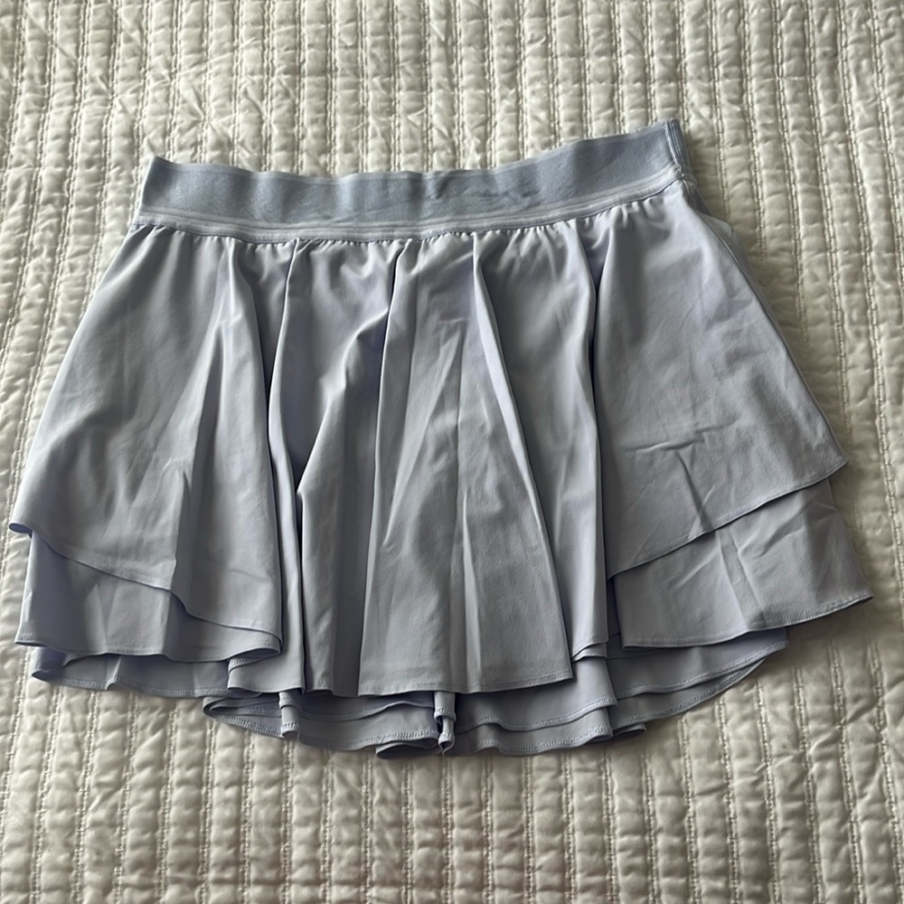Court Rival High-Rise Skirt Long - Blissful Blue (Size 12)